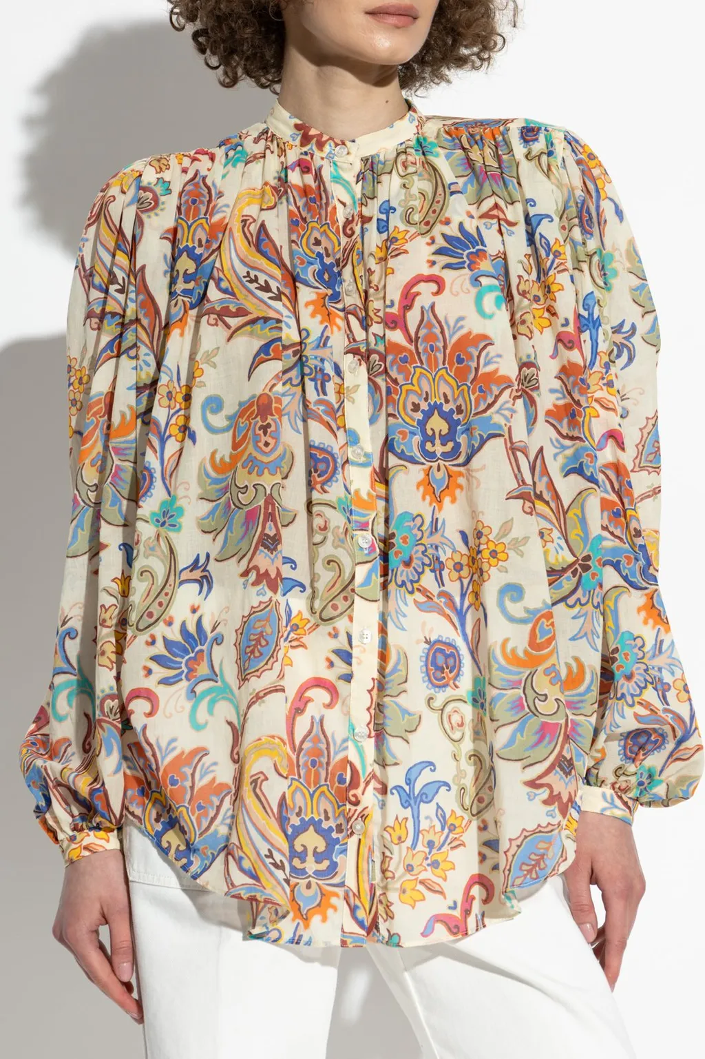 Patterned Loose Fit Shirt