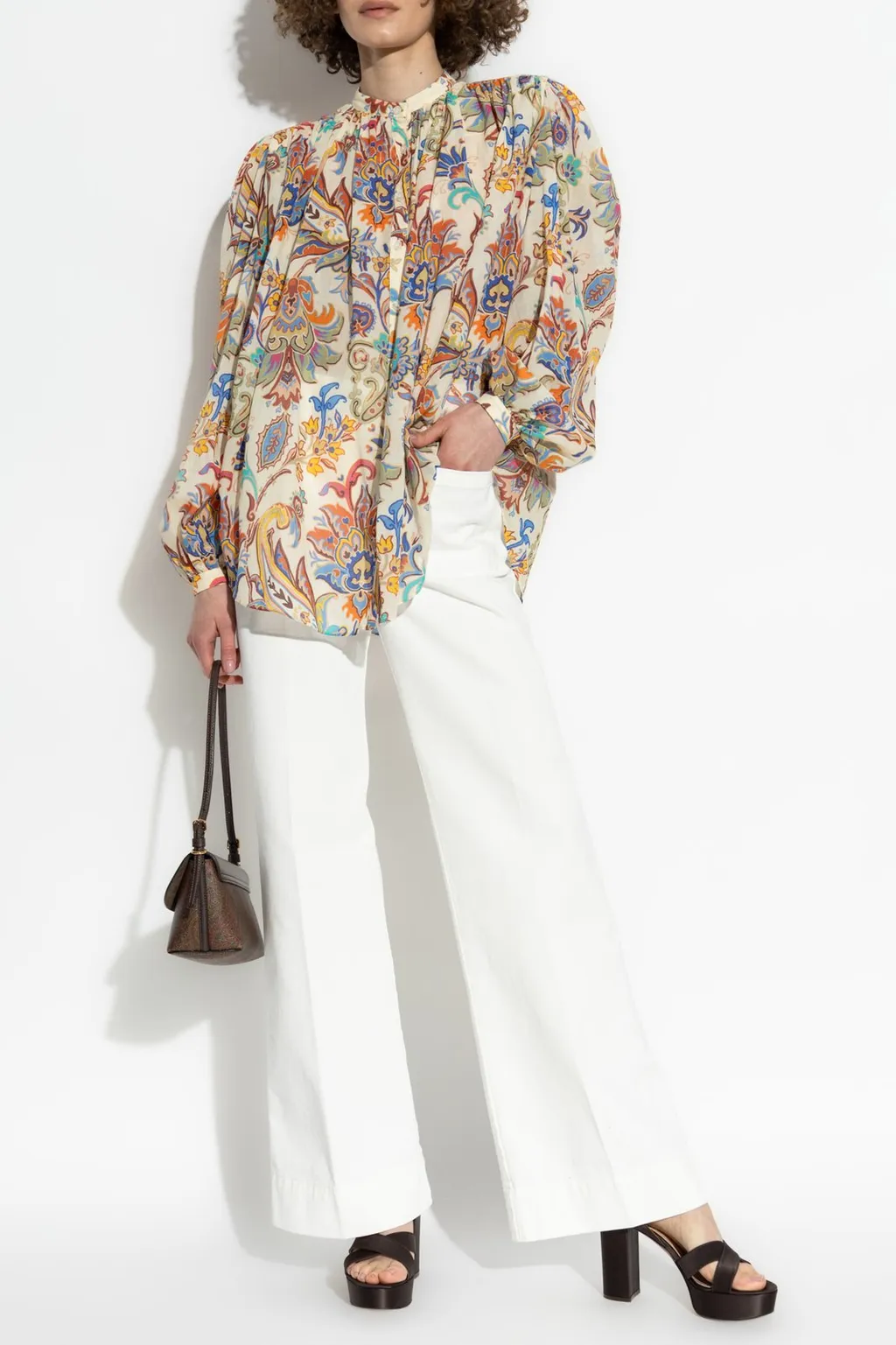 Patterned Loose Fit Shirt