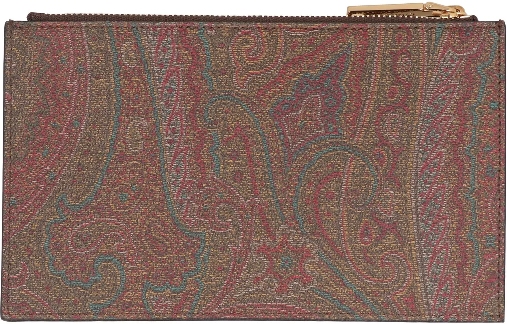 Pegaso Detailed Paisley Medium Wallet