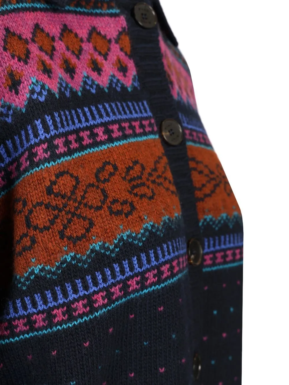 Button-Up Knitted Cardigan