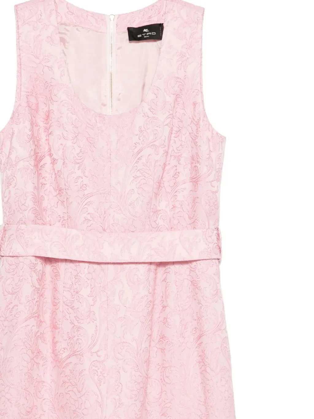 Sleeveless Patterned Dress
