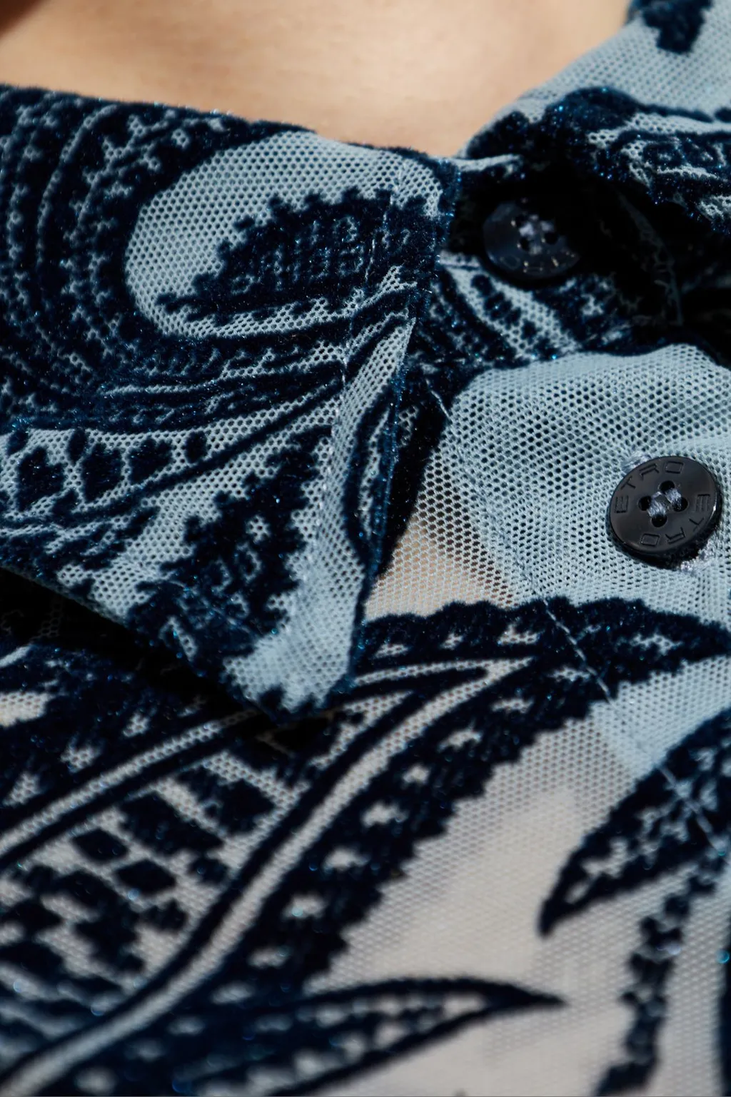 Paisley Tulle Shirt