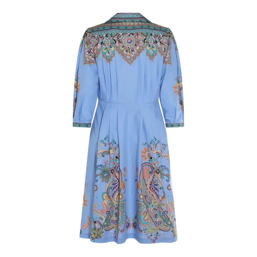 Paisley Printed Midi Dress