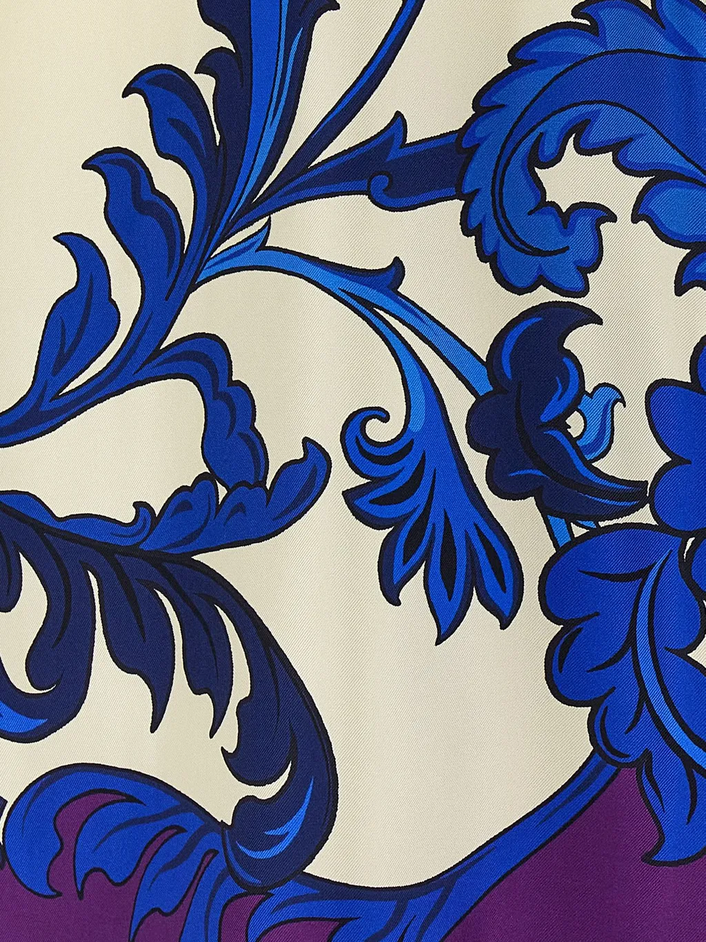 Short Sleeved Paisley Blouse