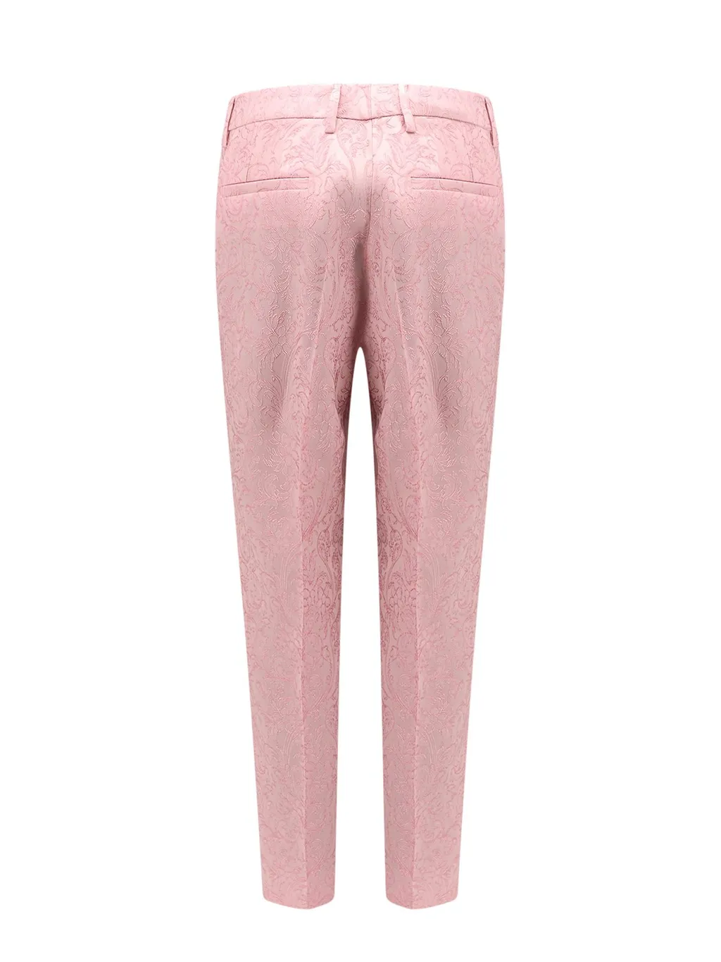 Paisley-Jacquard Tailored Trousers