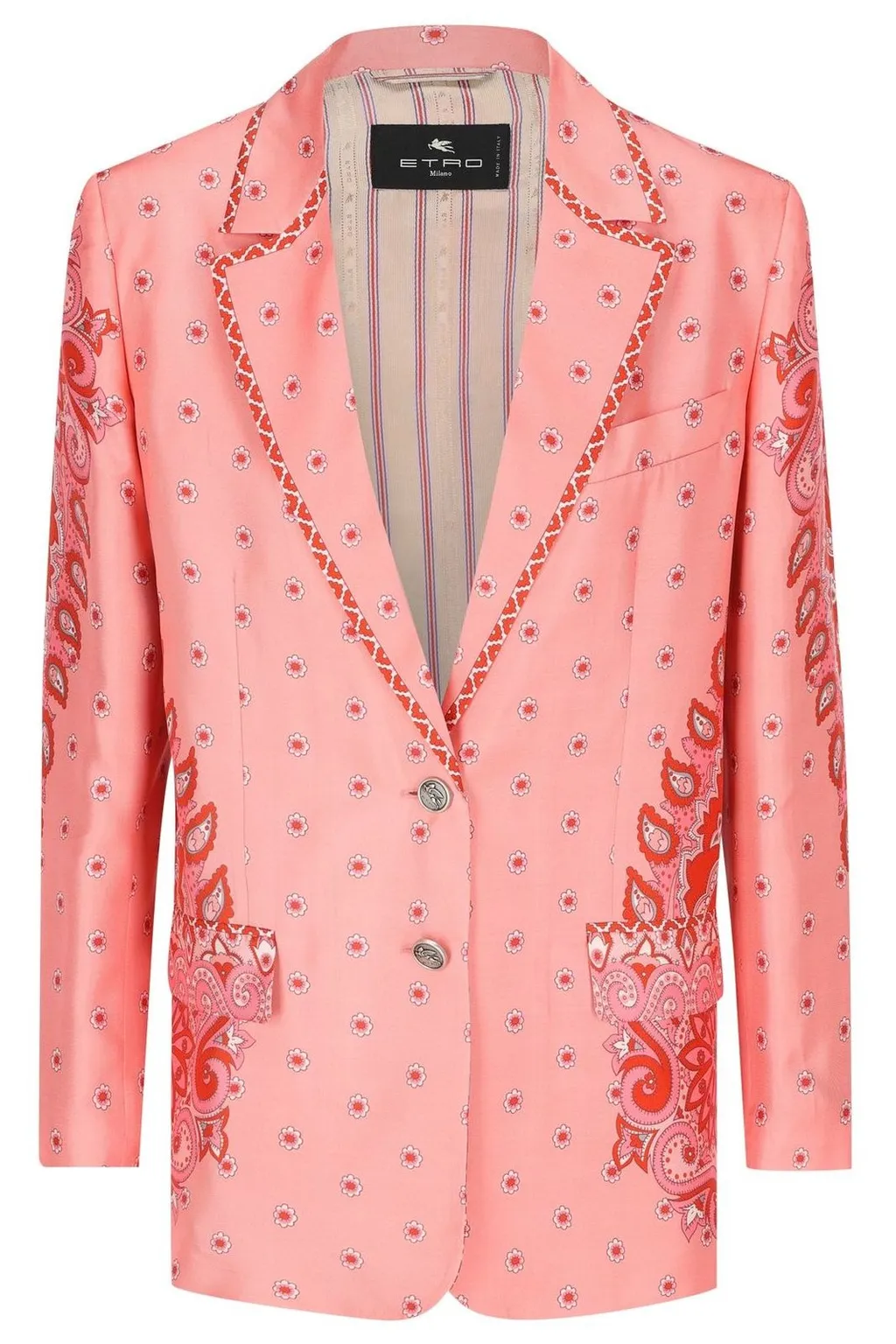 Pegaso Buttoned Twill Jacket