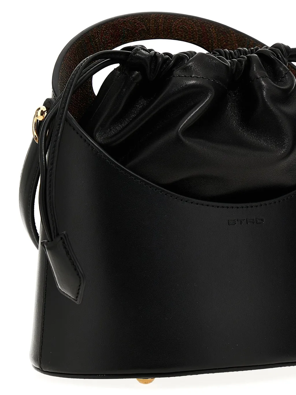 Drawstring Saturno Bucket Bag