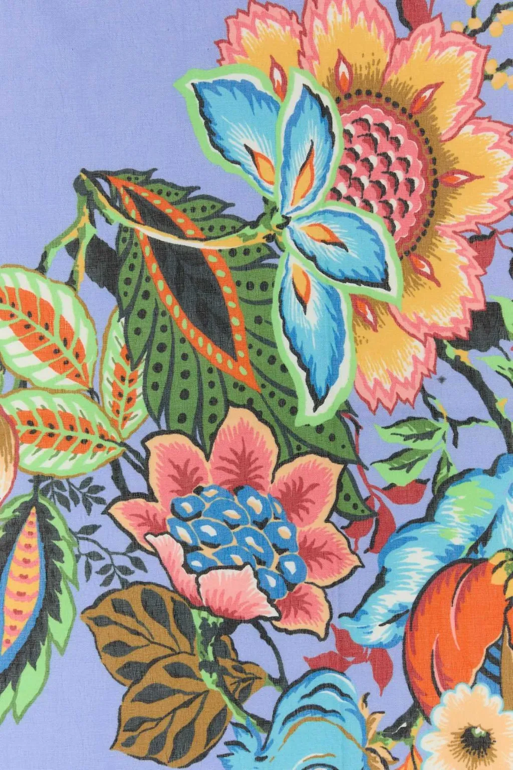 Floral Jacquard Scarf