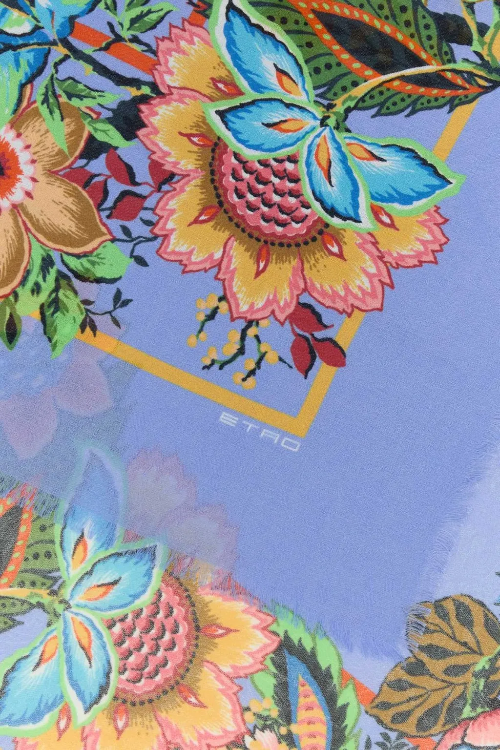 Floral Jacquard Scarf
