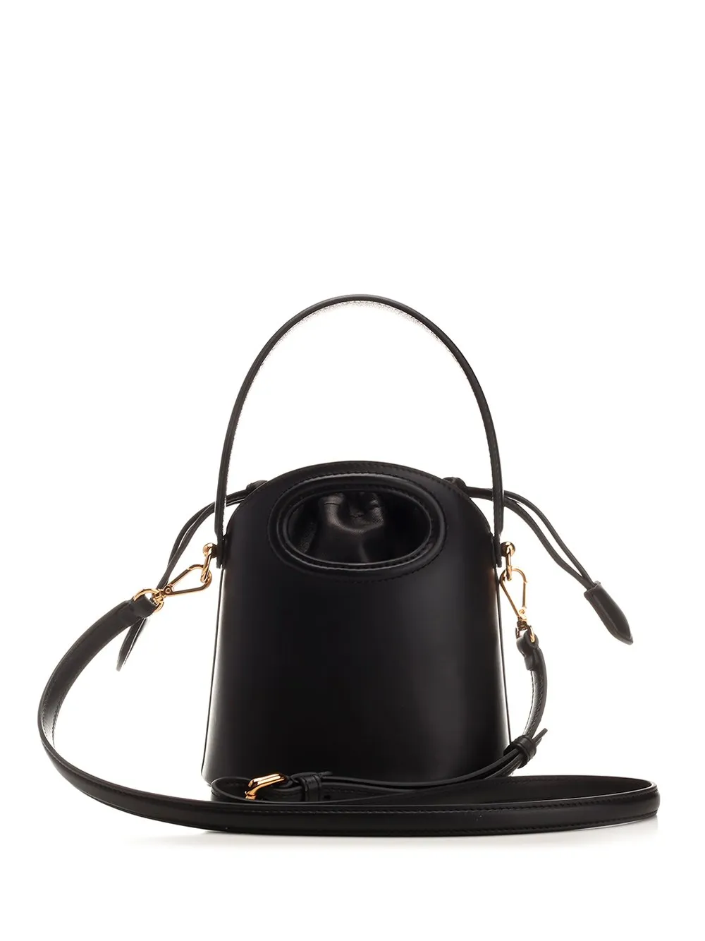 Saturno Drawstring Mini Bucket Bag