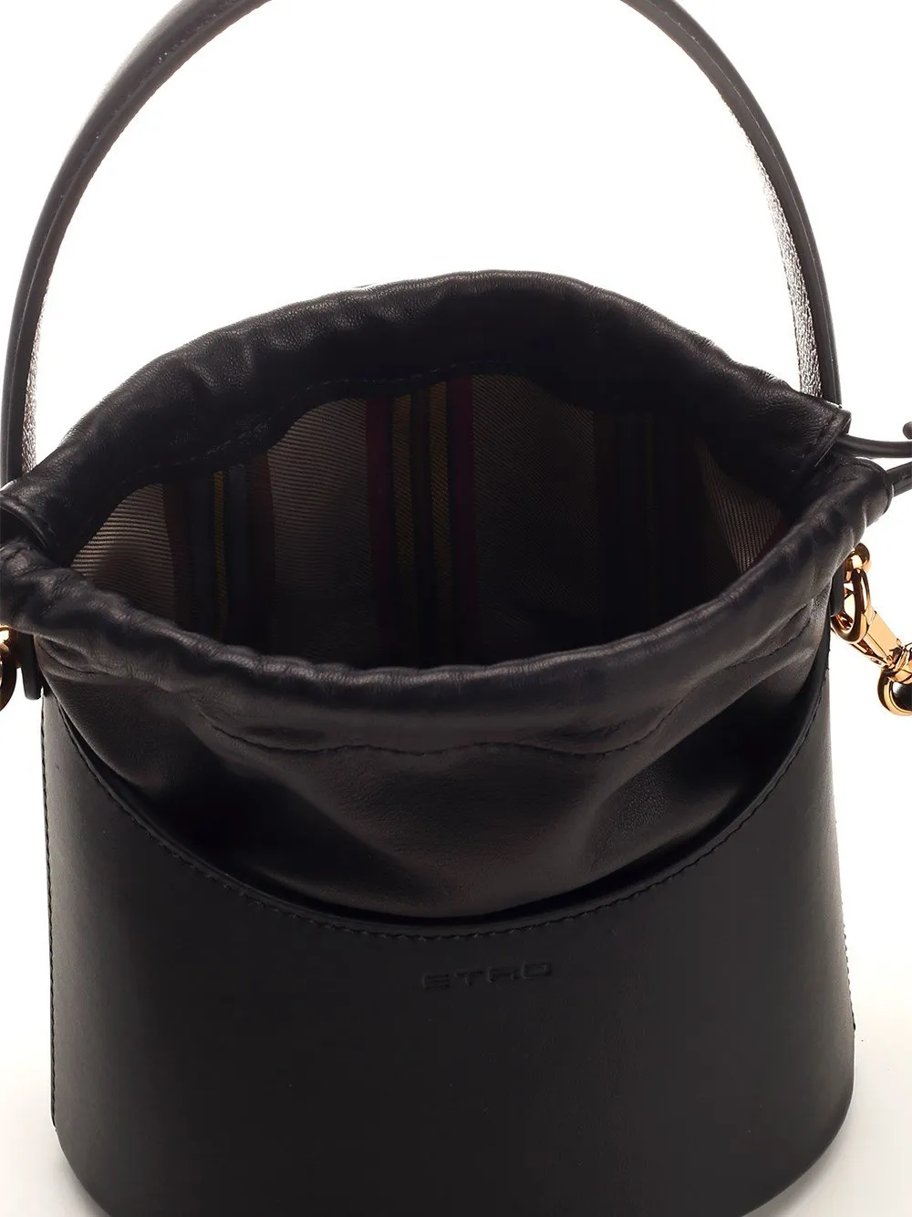Saturno Drawstring Mini Bucket Bag