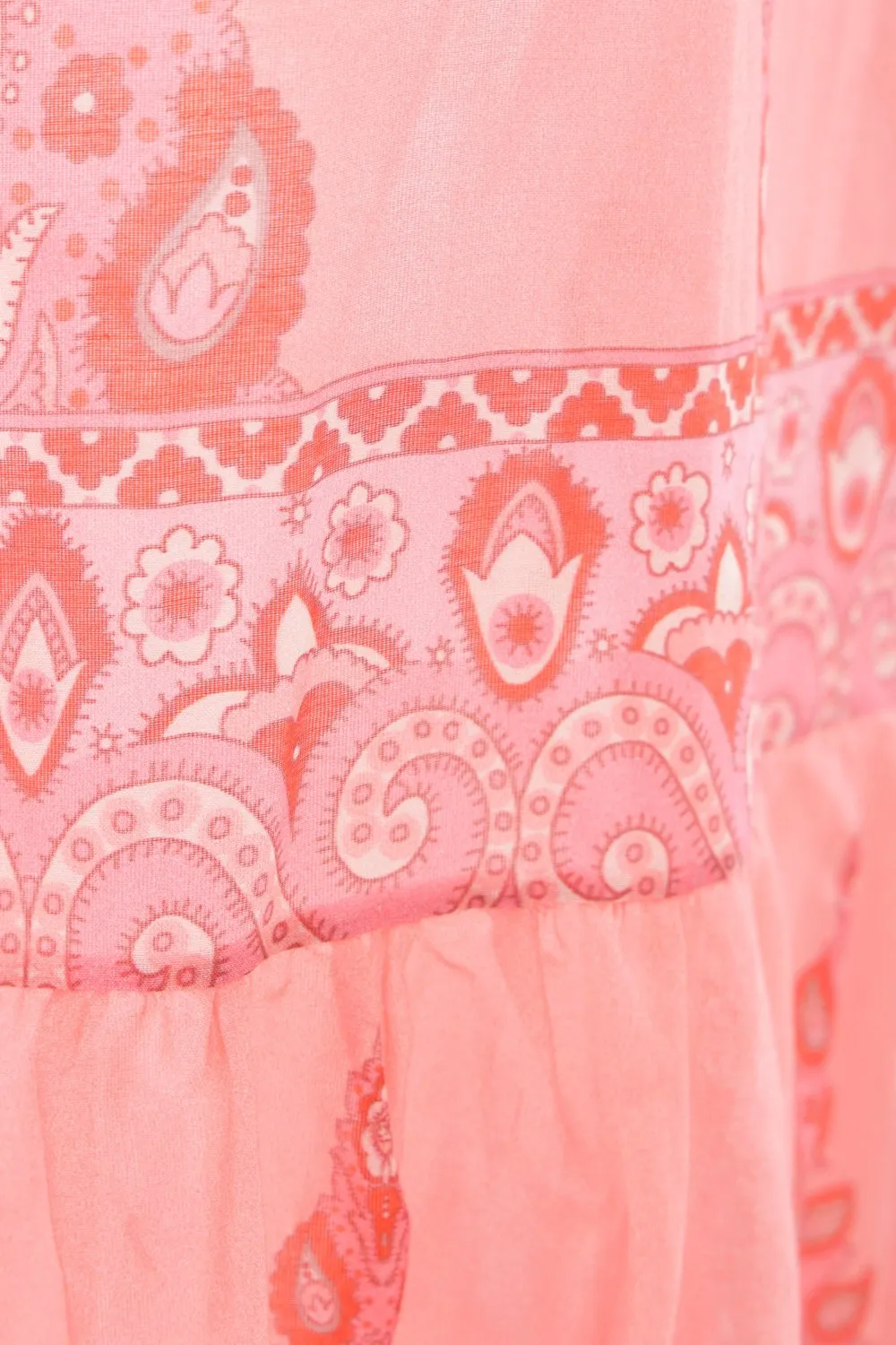 Paisley Printed Dress