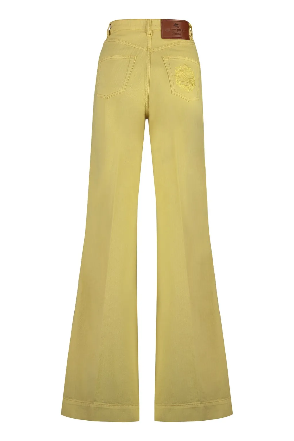Pegaso Embroidered Flared Trousers