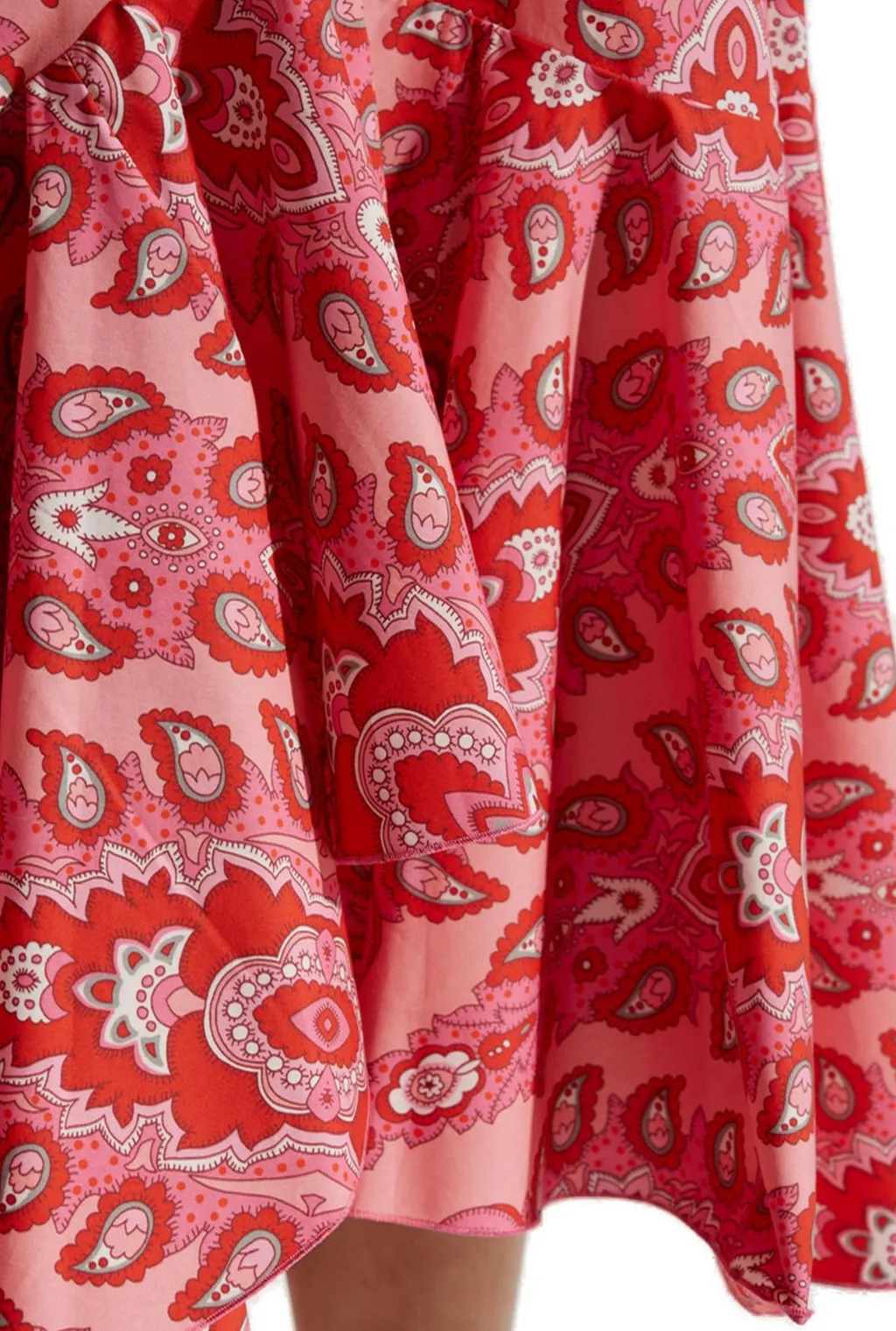 Printed Midi Skirt
