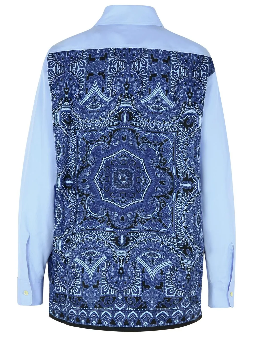 Paisley Printed Panelled Shirt