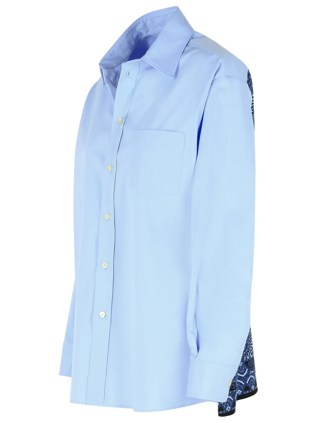 Paisley Printed Panelled Shirt