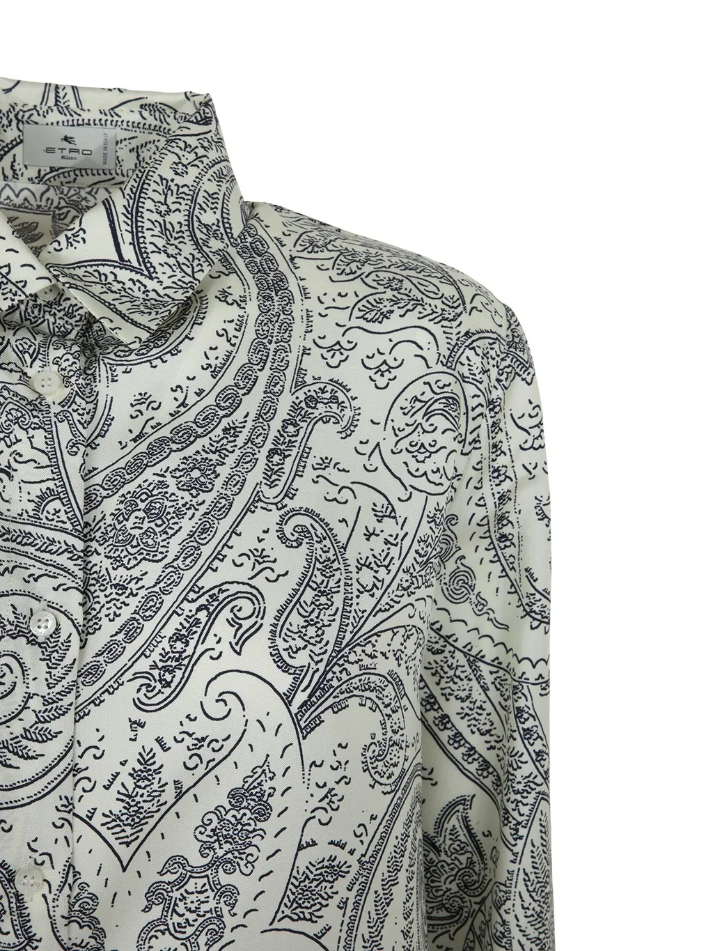 Paisley Print Buttoned Shirt