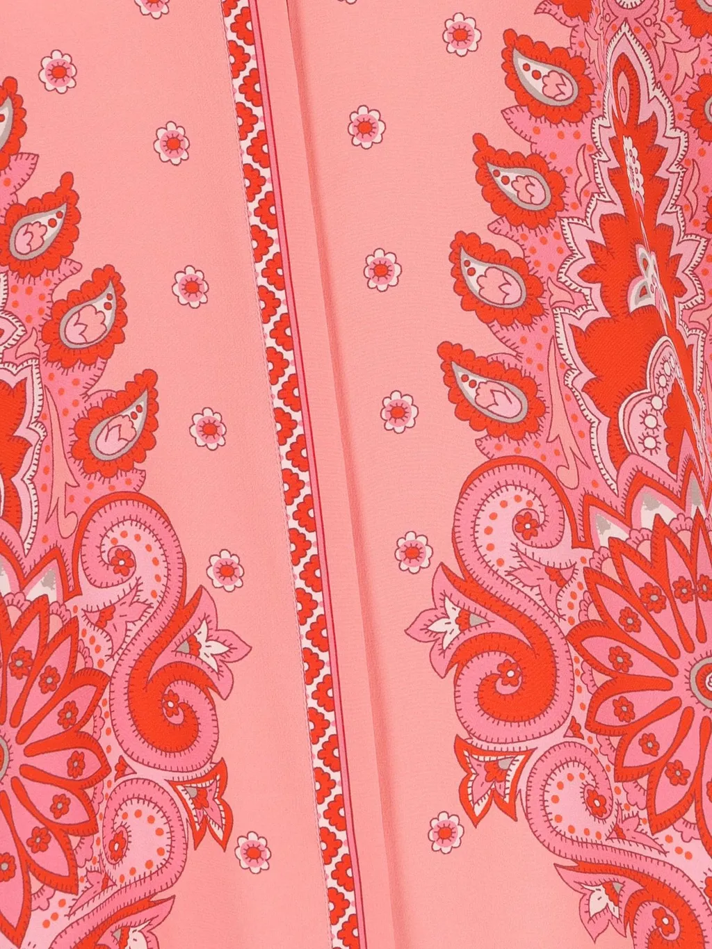 Floral Printed Long-Sleeved Shirt