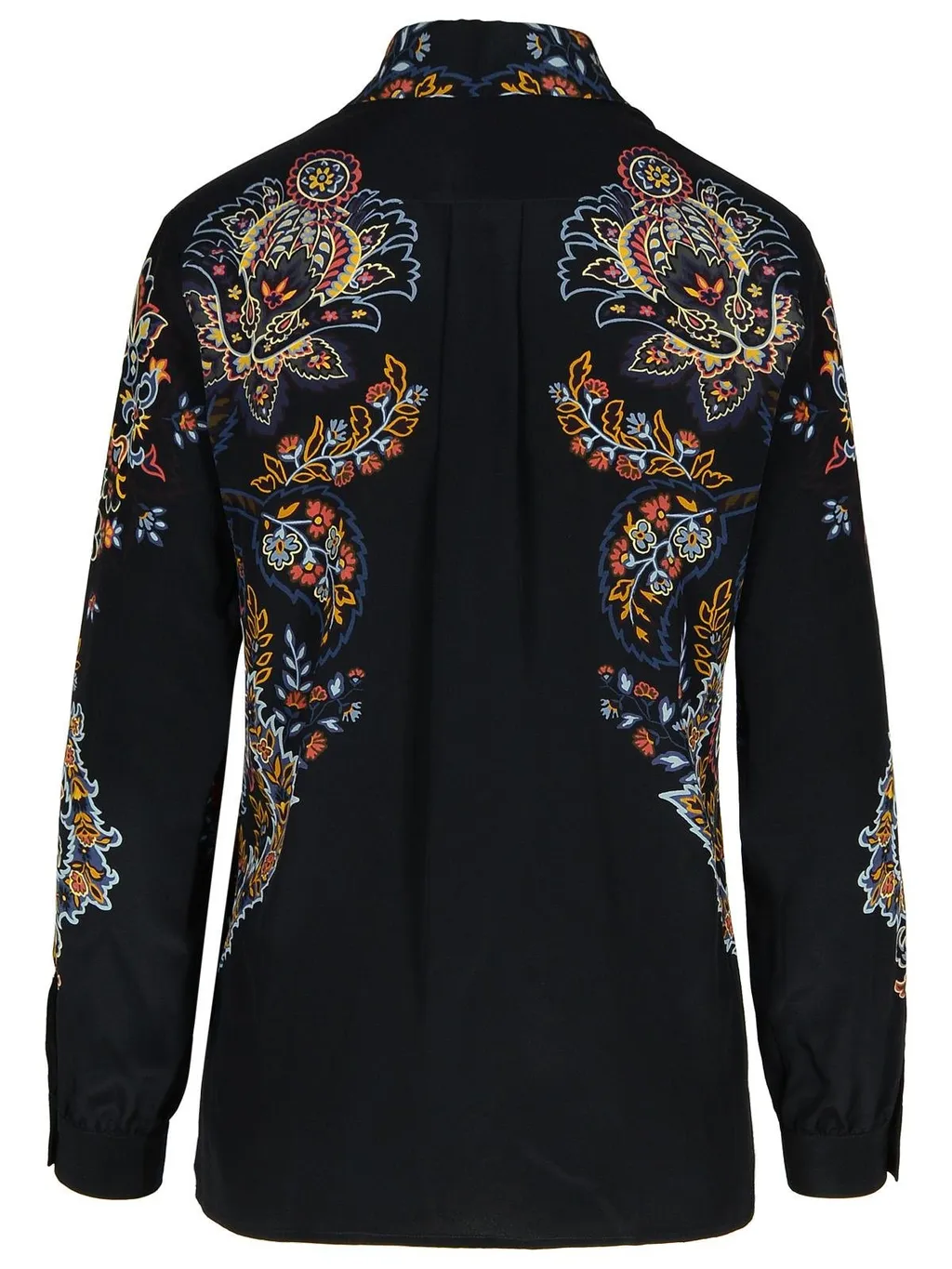 Paisley-Printed Long-Sleeved Shirt