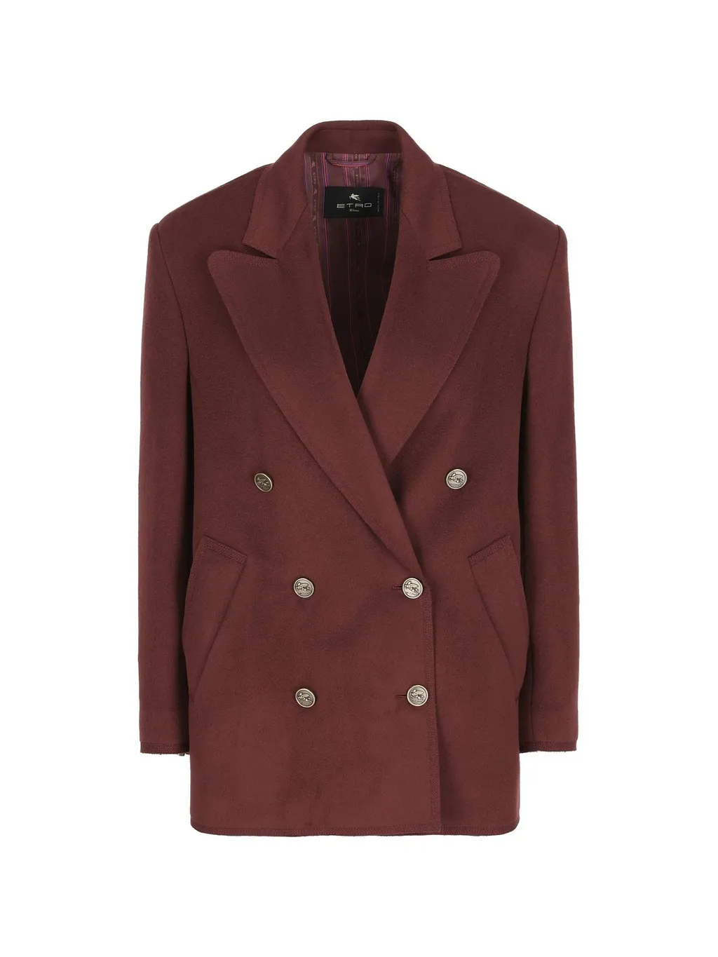 Double-Breasted Oversized Blazer