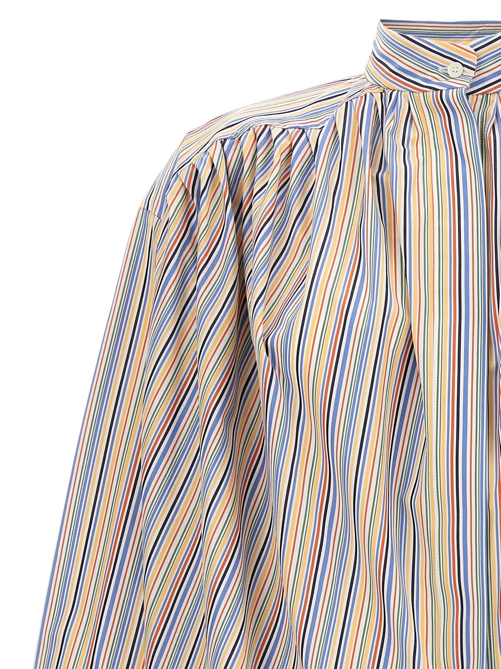 Striped Long-Sleeved Shirt