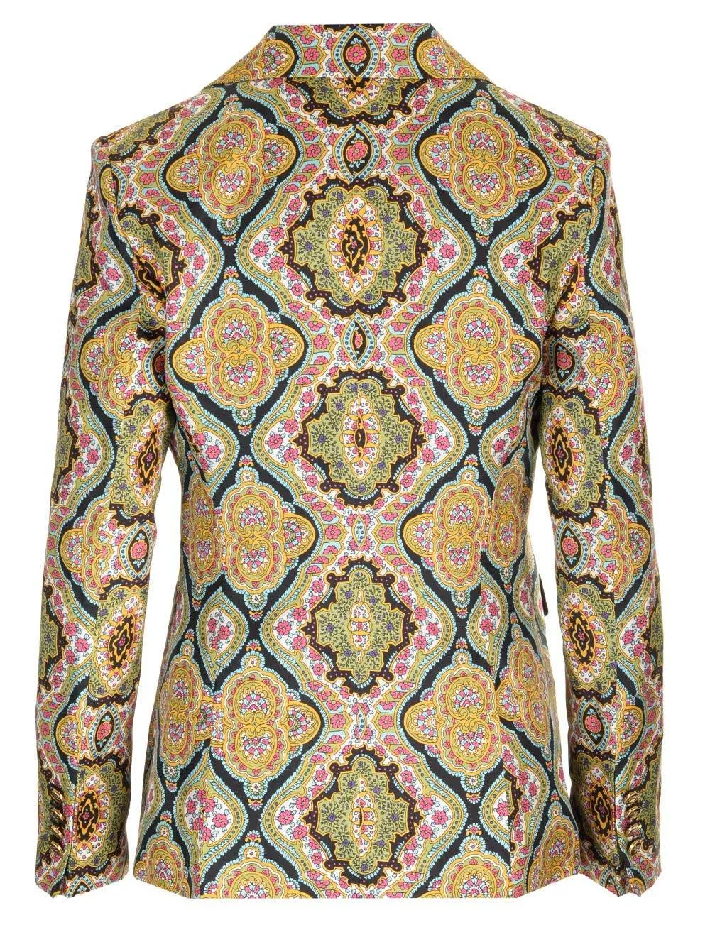 Single Breasted Printed Blazer