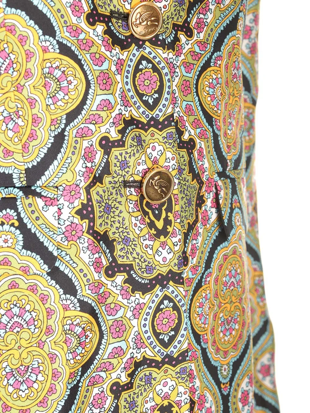 Single Breasted Printed Blazer