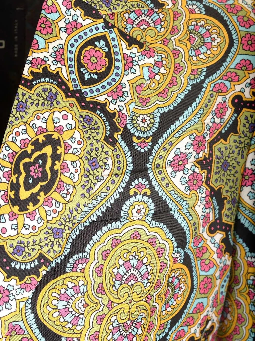 Single Breasted Printed Blazer