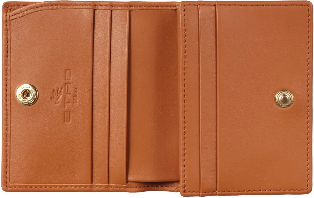Logo Plaque Bi-Fold Wallet