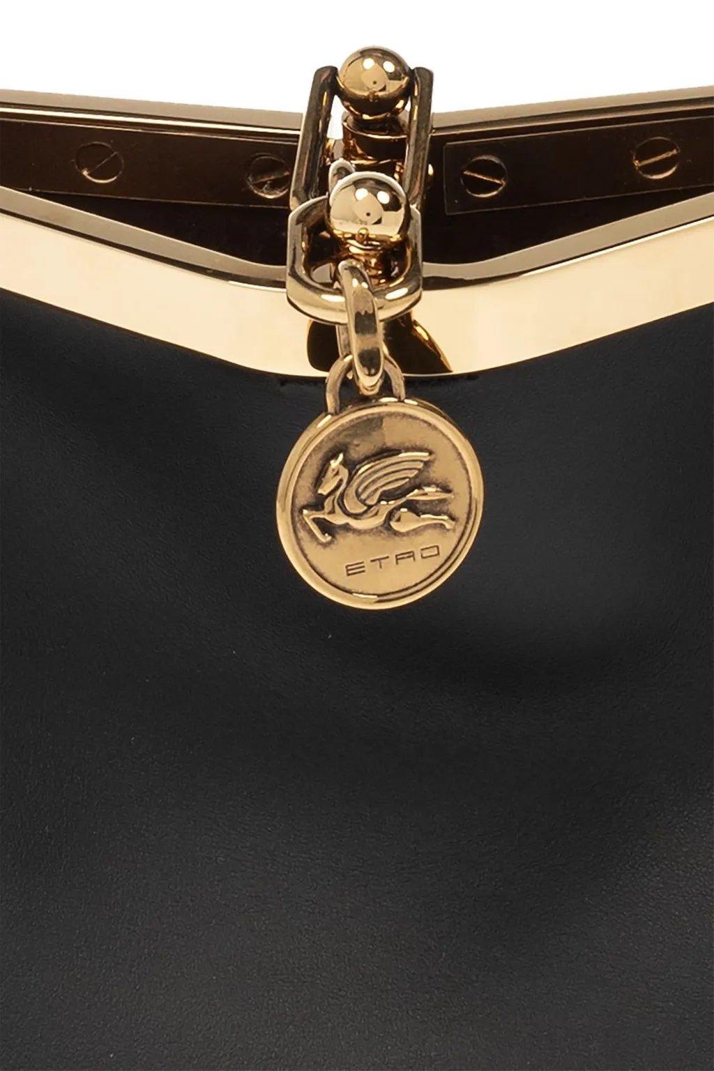 Vela Logo Charm Mini Shoulder Bag