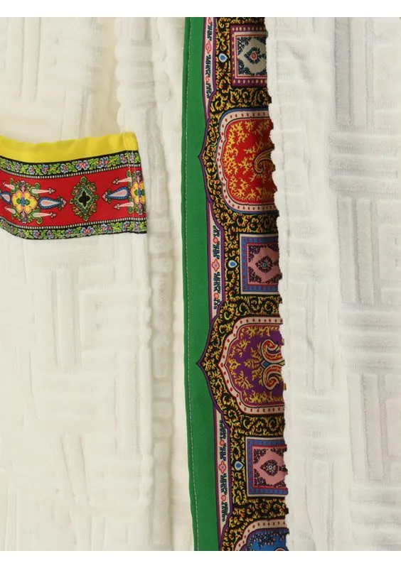 Paisley Printed Kimono Bathrobe