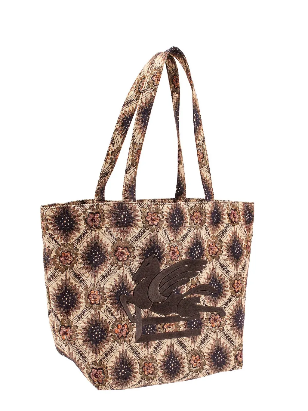 All-Over Floral-Printed Medium Tote Bag