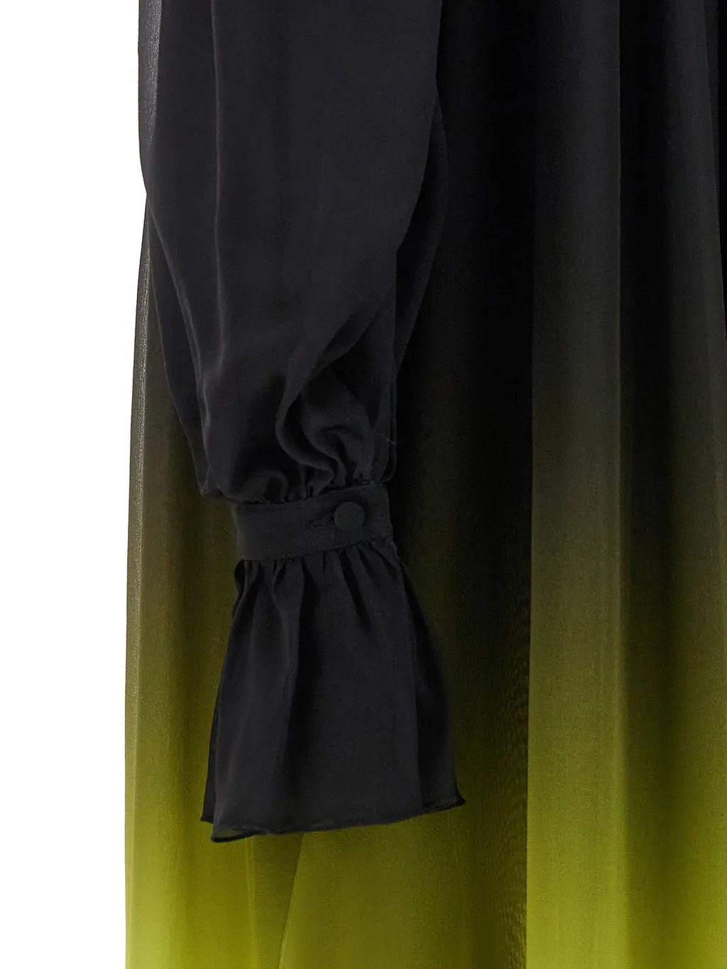 Gradient Effect V-Neck Dress