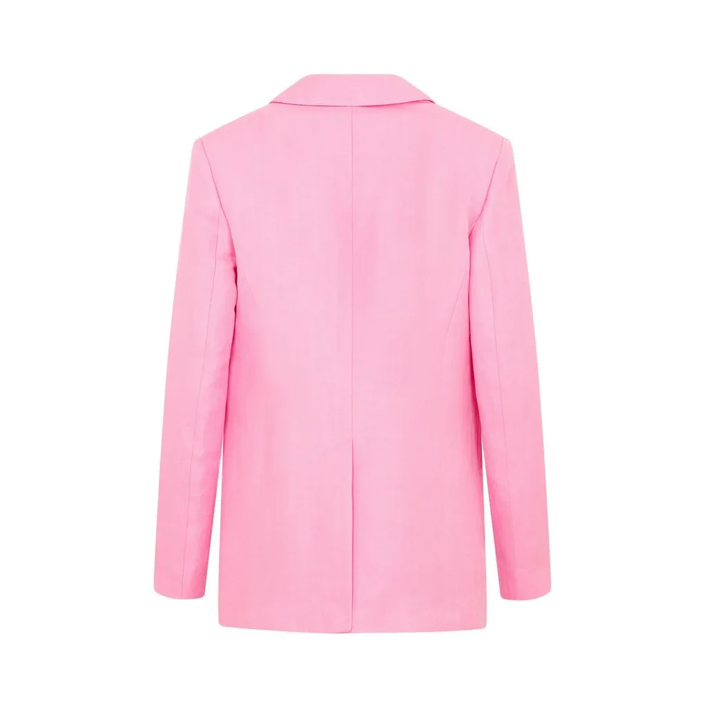 Single Breasted Long-Sleeved Blazer