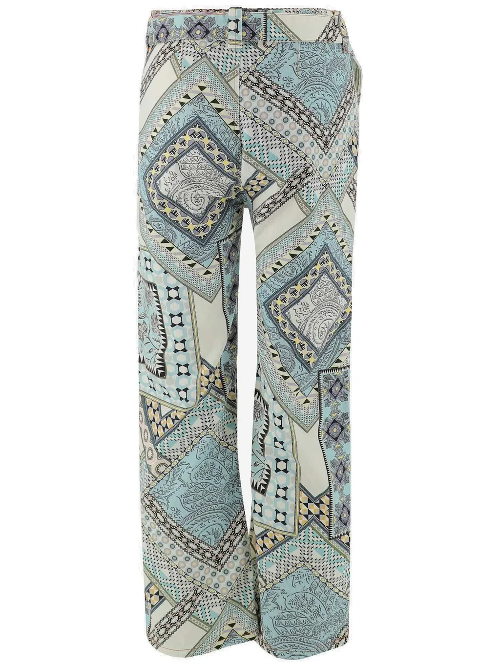 Paisley Print Trousers