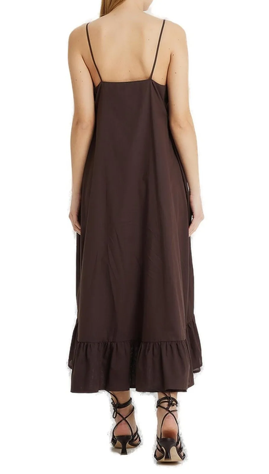 Spaghetti Strap Midi Dress