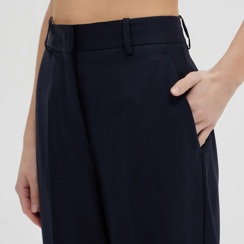 High-Waisted Wide-Leg Pants