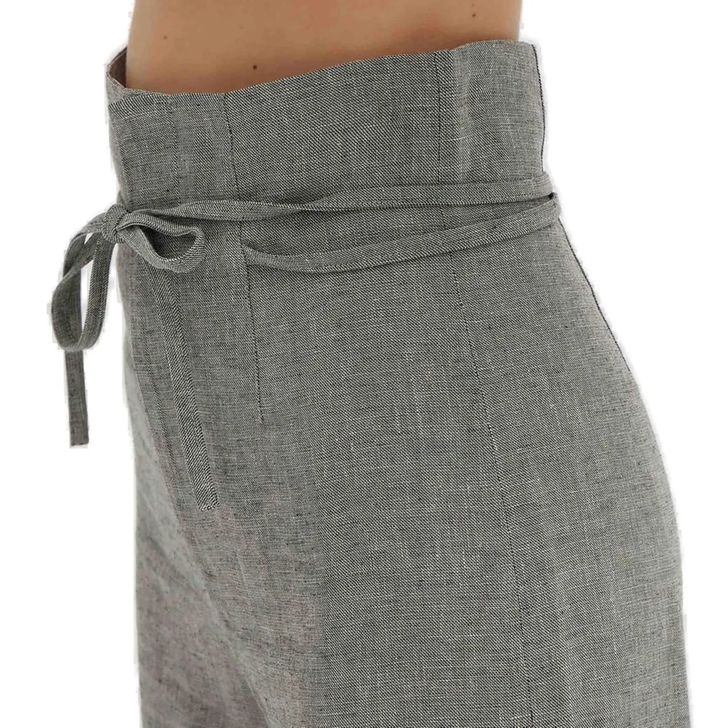 High-Waisted Wide-Leg Pants