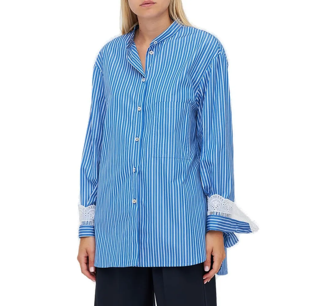 Striped Long-Sleeved Shirt