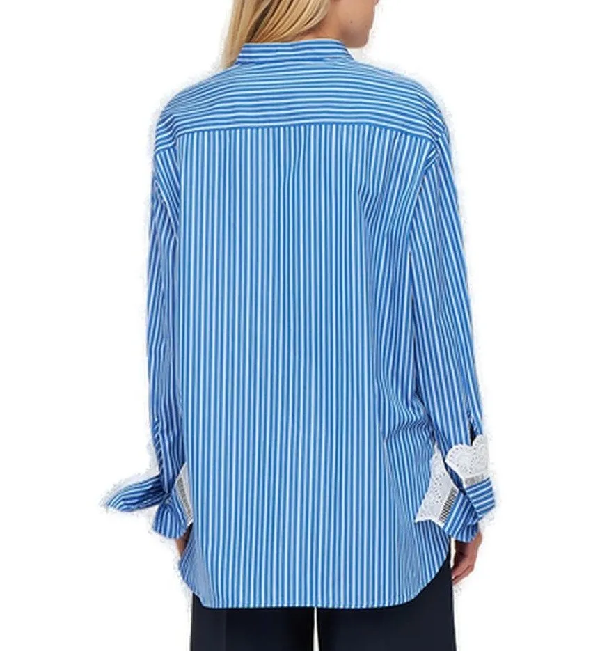 Striped Long-Sleeved Shirt