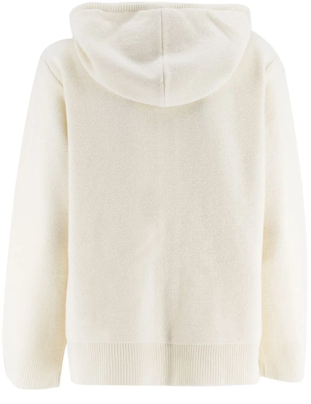 Embroidered Zip Hoodie Sweater