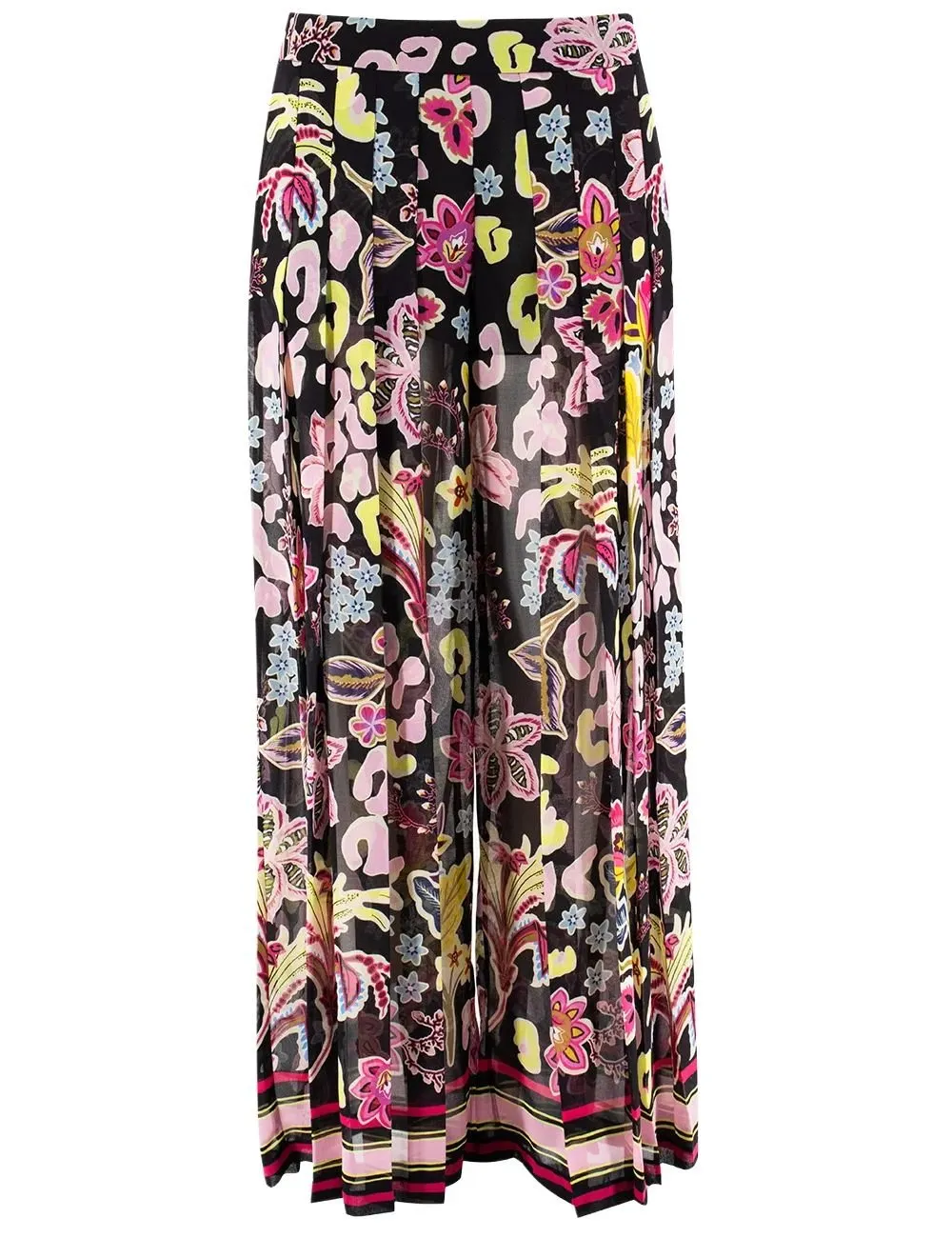 Floral Print Trouser Skirt