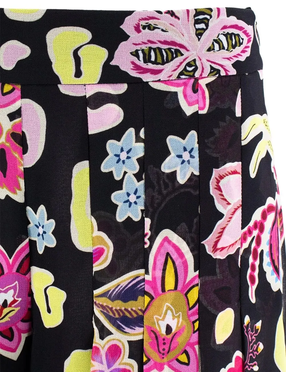 Floral Print Trouser Skirt