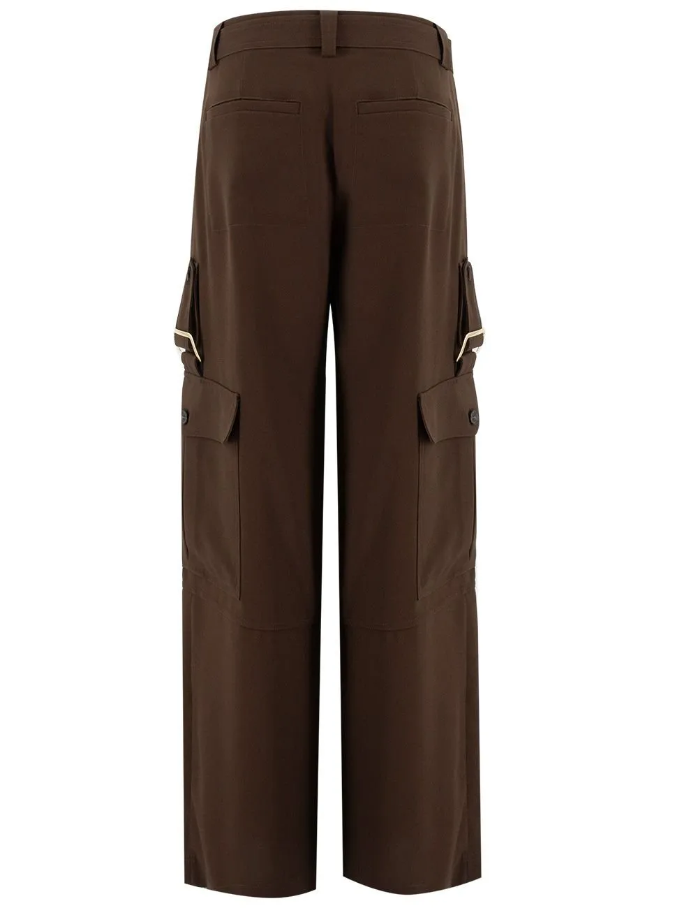 Cargo Crepe Pants