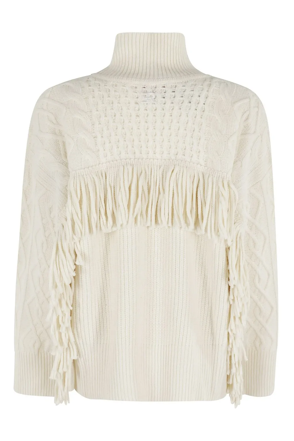 Fringe Turtleneck Knitwear