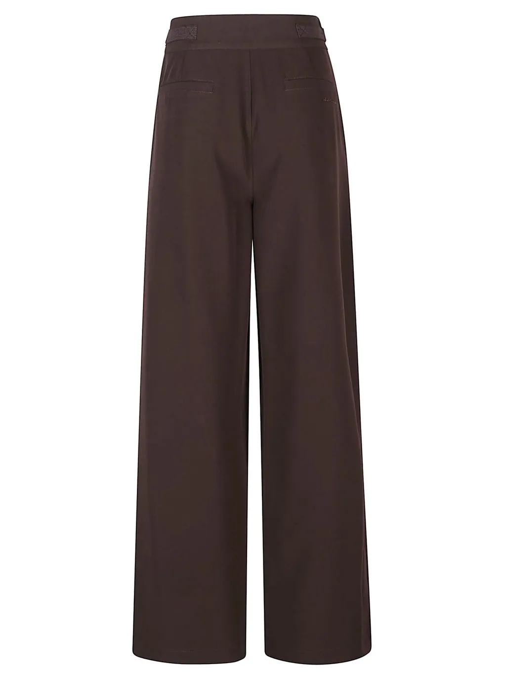 Wide-Leg Pleated Pants