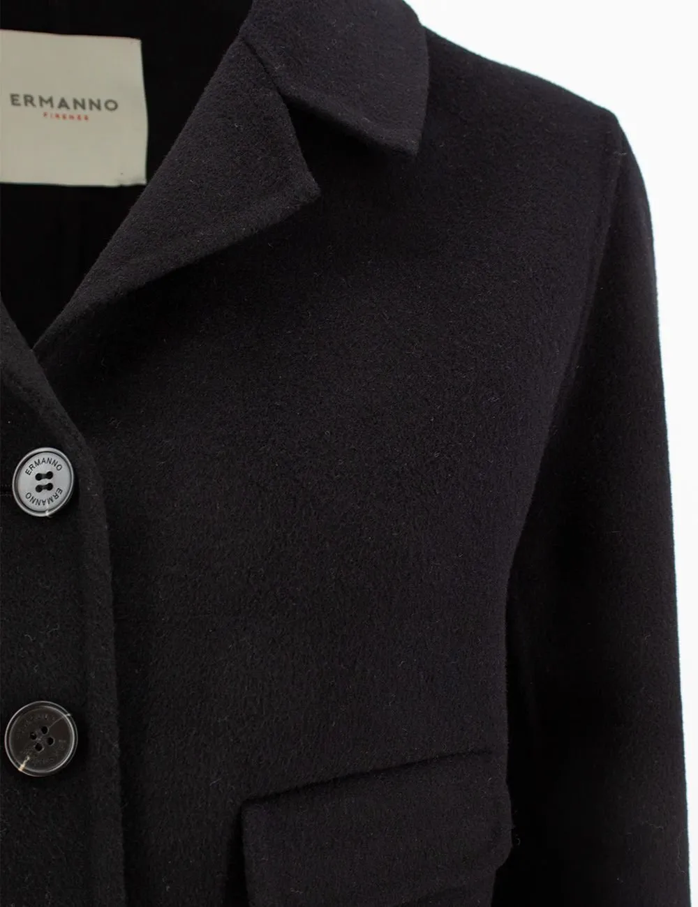 Embroidered Buttoned Jacket