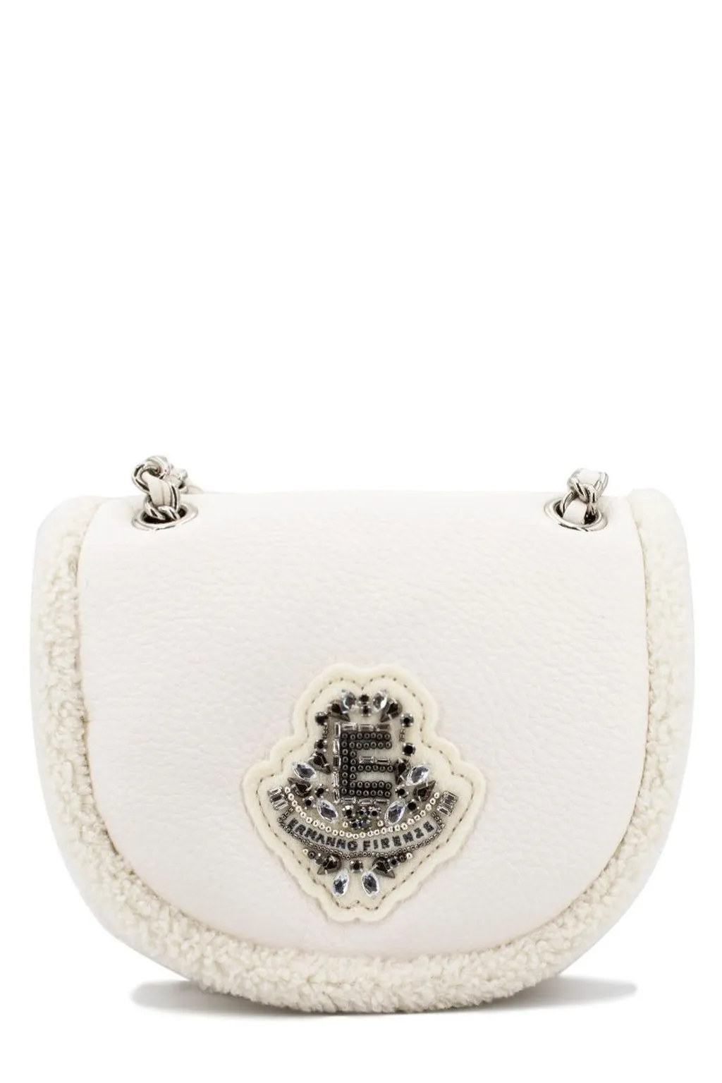 Logo Embellished Mini Shoulder Bag