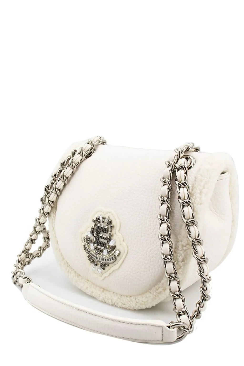 Logo Embellished Mini Shoulder Bag