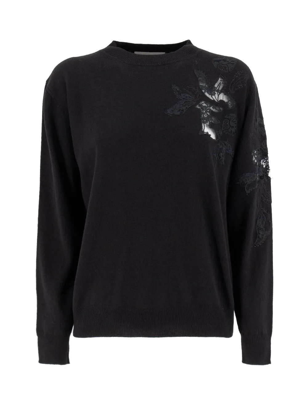 Embellished Crewneck Jumper